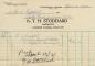 Funeral invoice: T.H. Stoddard