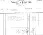 Grocery invoice: Payzant and King