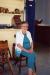 Mildred Hosking sits inside the restored store at Memory Lane Heritage Village