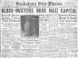 Saskatoon Star Phoenix headlines Berlin bombing raid January 18, 1943.