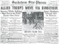 Saskatoon Star Phoenix headlines Dunkerque evacuation during the battle for France May 30, 1940.
