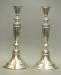 Shabbat Candlesticks  (Silver) Mid 19th century