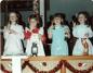 Kristy Wilcox, Renee Randell, Stacy-Lee, Dierdre Chu in a Christmas pageant.