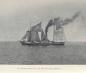 The 'Roosevelt' with all sail set off the Labrador