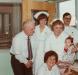 Hospital staff and young patient