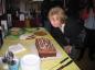 Diane Whitehouse, MAWA founder blows out the 20 candles on MAWA's birthday cake