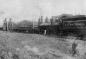 Laying the rail line for Temiskaming and Northern Ontario Railway