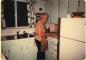 Molly Fullerton at home in her Bamfield kitchen