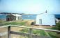 background: Dave Forgeron's boat house; foreground: Dan McDougall's boat house