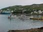 Fishing boats moored at Baine Harbour