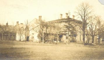 Historic photo from 1900 - Northfield House - Rutherford estate built for Oliver Mowat in 1856 - Havergal student residence in Garden District