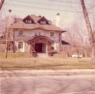 Historic photo from 1961 - Lytton House - east side of Avenue Road between park and Glencairn Ave. - used as residence for Havergal College in Lawrence Park