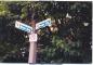 Heritage Street signs at Nathaniel Dett Memorial Chapel