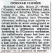 Newspaper Clipping - Hockey Player Injured in Mine Accident