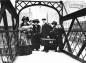 British immigrants on the "Bridge of Sighs" leaving Union Station by William James