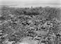 Aerial view over downtown Toronto during the Depression