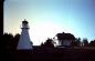 Clapperton Lighthouse just off Harbour Island