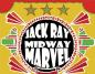 Banner used in a North American Carnival Museum and Archives exhibit about Jack Ray.