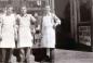 Ben Gelman and staff outside Gelman's Confectionary