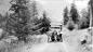 Crowsnest Highway, HWY 3, Harry Barnes & Friend ca.1920