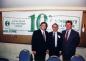Brian Tobin, Joseph Kruger and Clyde Wells attending the 10th Anniversary Celebrations. 