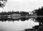 View of Craigflower school, bridge, manor, grist mill, and labourers cottages.