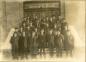 Supervisors on the steps of the Motive Power Offices at the Transcona Shops