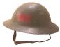Helmet that was worn during both World War I and World War II