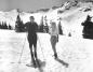 Franz Wilhelmsen standing with his wife, Annette, on Whistler Mountain.