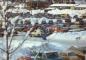 Image of Creekside's parking lot, which is constantly jammed with vehicles. 