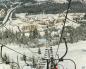View of Whistler Village from a chairlift in 1982. 