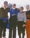 Franz Wilhelmsen and friends celebrating Whistler's Mountain Ski Corporation's 25th Anniversary. 
