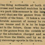 Avoiding Admission Charges, 1904