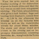 Gathering in Town Park Following the End of the Boer War, 1902