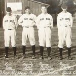 Aurora Blue Ribbon Baseball Team in Town Park, 1933