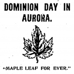 Dominion Day in Aurora