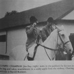 Jim Day and Harold Bonister, Aurora Horse Show, 1969