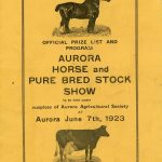 The Aurora Horse and Pure Bred Stock Show