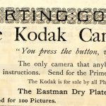 Advertisement for ‘The Kodak Camera’, 1889