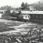 View of the Wilson Pulp Mill and Bridge