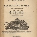 Farming, Commercial and Historical Almanac, J.B. Rolland & Sons