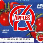 OK Apples brand box label