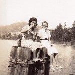 Yoshiko Kobayashi and Mary Carter, 1940s