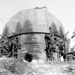 Dome camouflaged during WW II