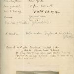 <em>Dorothy</em> Flight Logbook Excerpt