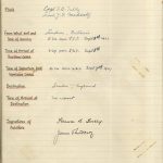 <em>Sir John Carling</em> Logbook Entry