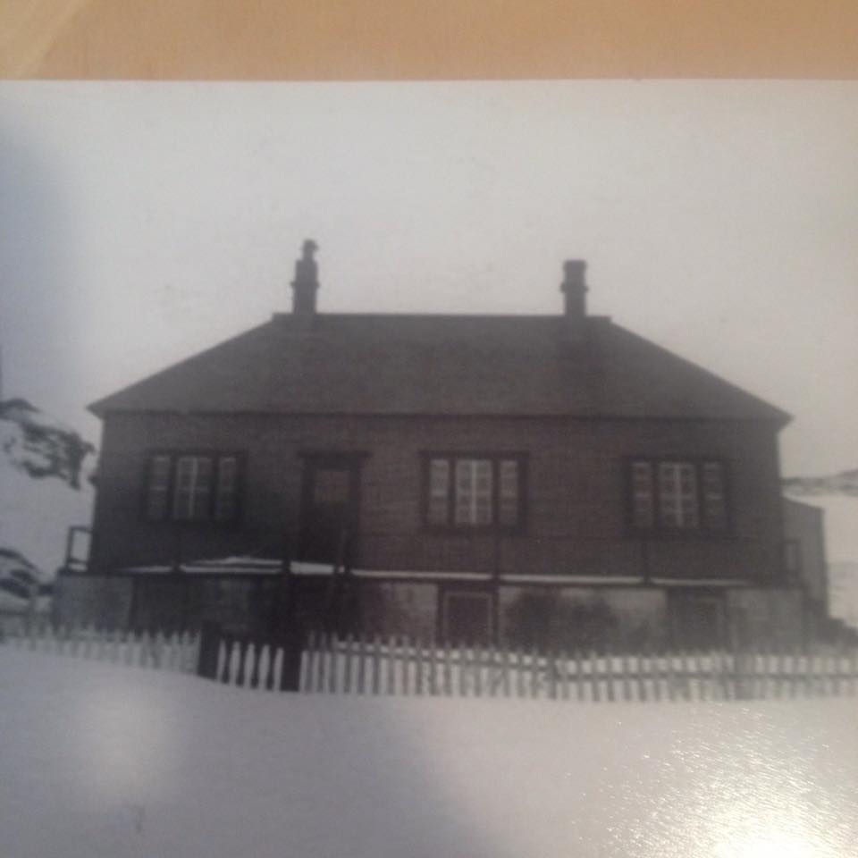 The old church in the now resettled community of Port Elizabeth