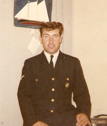 Al Murphy en uniforme de cérémonie