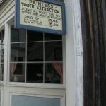 Dr. Jones’ dentist office sign