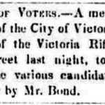The Victoria Pioneer Rifle Corps drill hall was a meeting place for the Black community